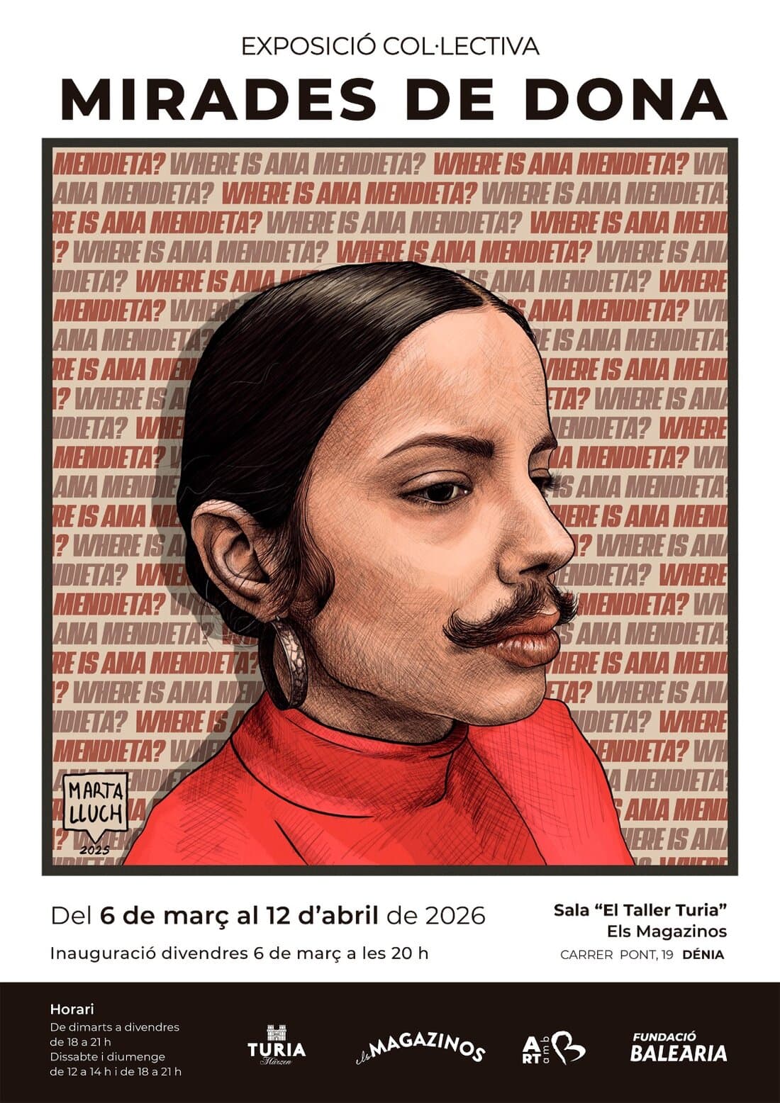 EXPOSICIÓ COL·LECTIVA: MIRADES DE DONA 6 març – 8:00 pm / 12 abril – 9:00 pm